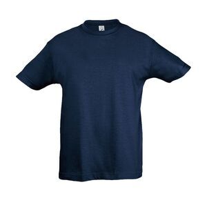 SOLS Kids Regent Short Sleeve T-Shirt / Denim